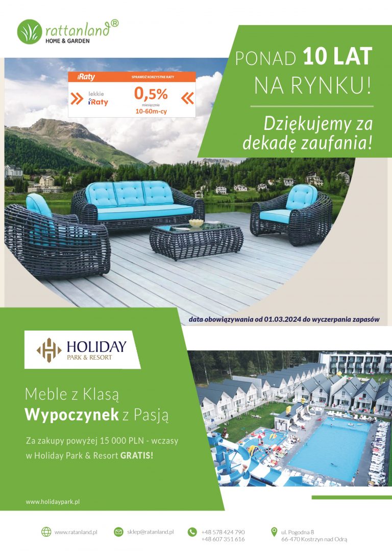 nowoczesne meble ogrodowe promocje